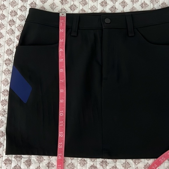 UAS Under Armour Black Blue Athletic Sportswear Skirt By Tim Coppens Size 2 - Picture 13 of 14